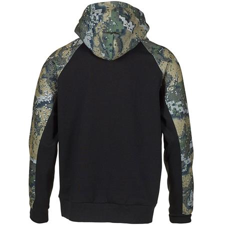 MANNEN SWEAT SWEDTEAM RIDGE HOODIE - NOIR