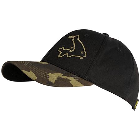 MANNENPET AVID CARP BLACK AND CAMO CAP