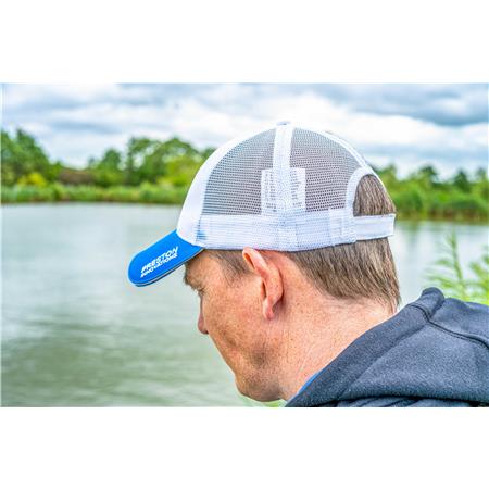 MANNENPET PRESTON INNOVATIONS WHITE MESH CAP