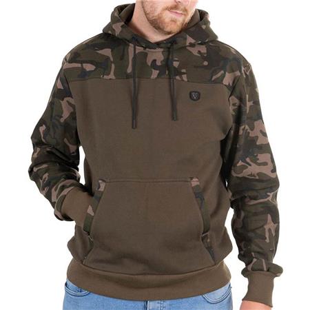 MÄNNER-SWEAT FOX KHAKI/CAMO HOODY