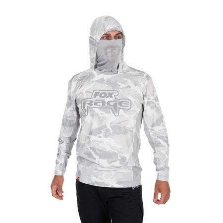 MÄNNER-SWEAT FOX RAGE UV HOODED LIGHT CAMO TOP