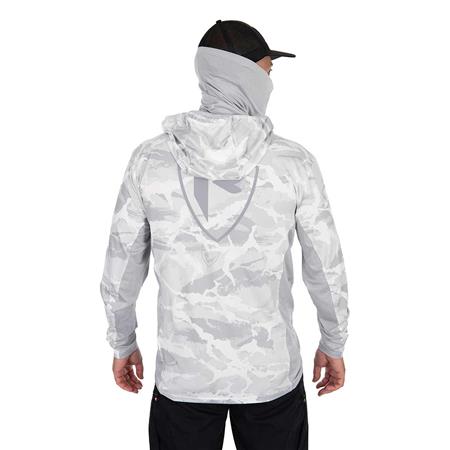 MÄNNER-SWEAT FOX RAGE UV HOODED LIGHT CAMO TOP