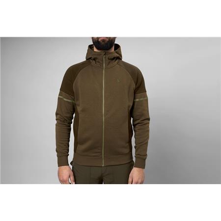 MÄNNER-SWEAT SEELAND CROSS HOODIE W/ZIP