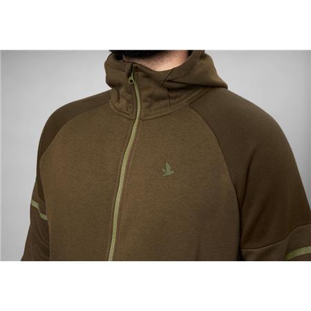 MÄNNER-SWEAT SEELAND CROSS HOODIE W/ZIP