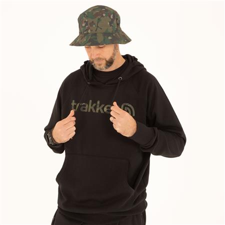 MÄNNER-SWEAT TRAKKER CR LOGO HOODY BLACK CAMO