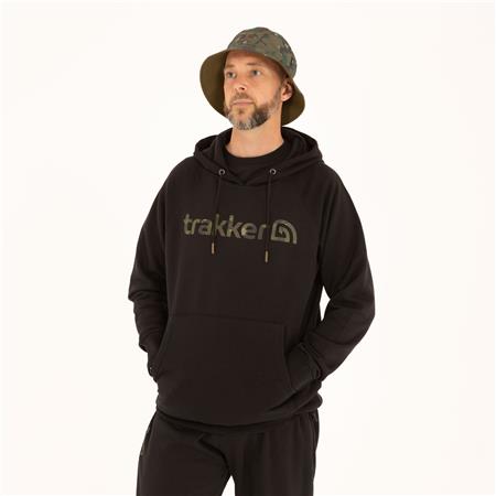 Männer-Sweat Trakker Cr Logo Hoody Black Camo