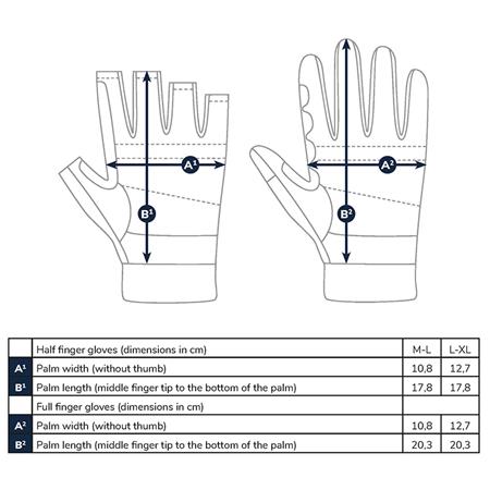 MÄNNERHANDSCHUHE ADVENTER & FISHING BLUEFIN TREVALLY