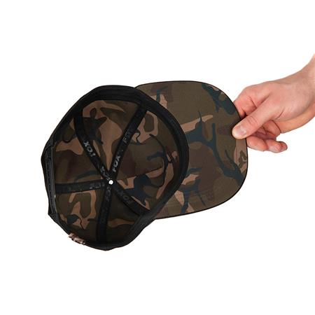 MÄNNERKAPPE FOX BLACK / CAMO SNAPBACK CAP