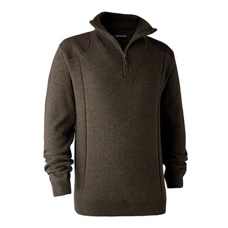 Männerpullover Deerhunter Sheffield With Zip-Neck