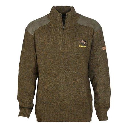 Männerpullover Percussion Brode Col Cheminee