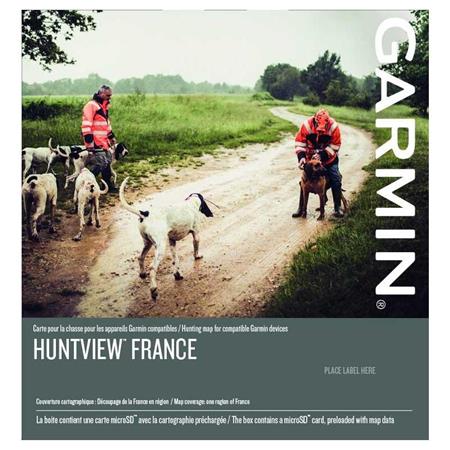 Map Report Garmin Huntview France