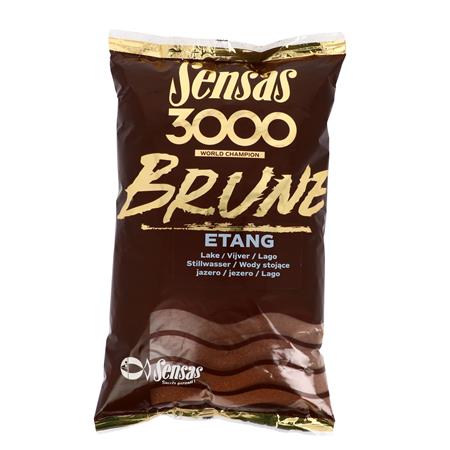 Mäsk Sensas 3000 Brun Damm - 1Kg