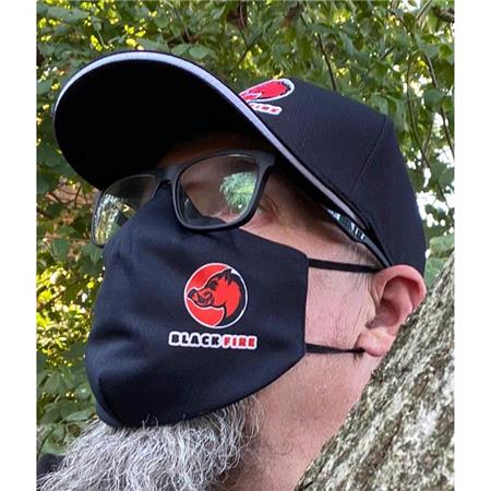 Masque De Protection En Tissu Black Fire Mask