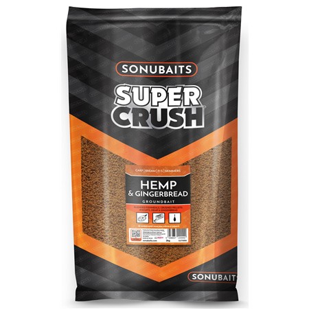 Μάζα Δολώματοσ Sonubaits Supercrush Hemp & Gingerbread