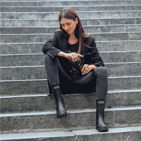MEIAS BOTAS MULHER - PRETO ROUCHETTE CITIES - NOIR