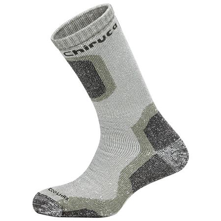Meias Chiruca Cool Max - Blanc/Gris