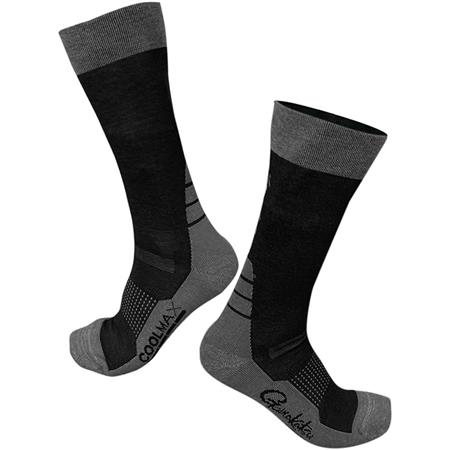 Meias Homem Gamakatsu G-Socks Coolmax Gris/Noir