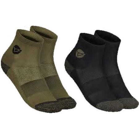 Meias Homem Korda Kore Coolmax Socks - Kaki/Noir