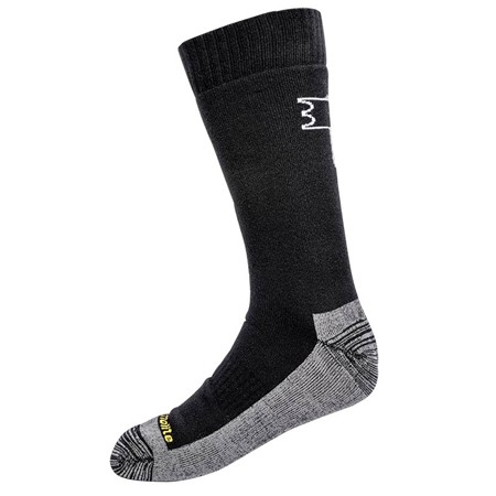 Meias Masculinas Black Cat Cat Shield Thermolite Sock - Preto/Cinzento