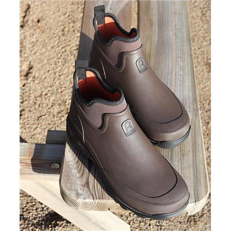 MEN'S ANKLE BOOTS - BROWN ROUCHETTE CLEAN LAND - MARRON