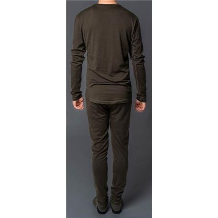 MEN'S BASE LAYER NASH ZT MERINO STAGE 1 TOP - KHAKI