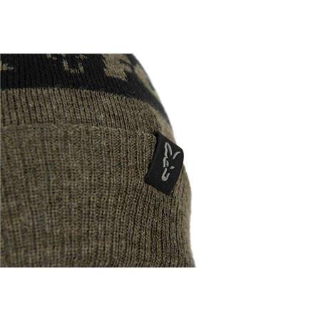 MEN'S BEANIE FOX COLLECTION BOBBLE - VERT