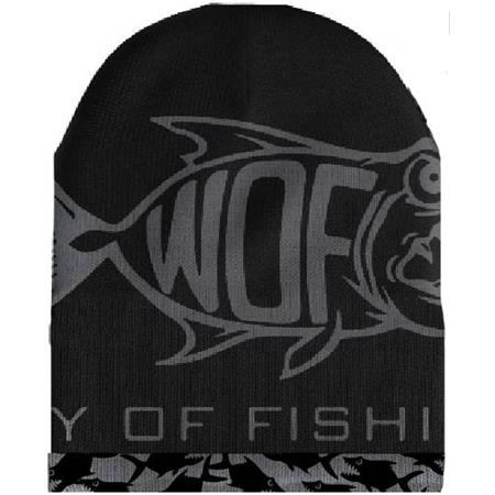 MEN'S BEANIE W.O.F. - BLACK/GREY