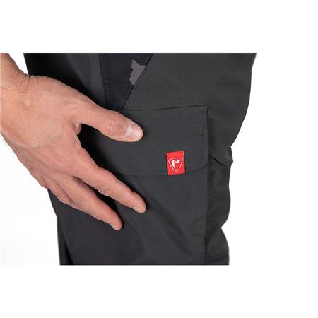 MEN'S BIB FOX RAGE TRIPLE LAYER SALOPETTES - BLACK