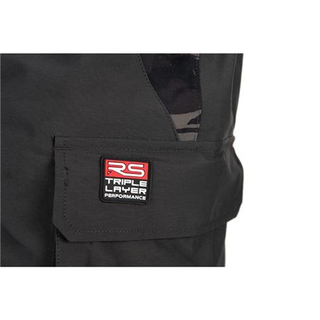 MEN'S BIB FOX RAGE TRIPLE LAYER SALOPETTES - BLACK