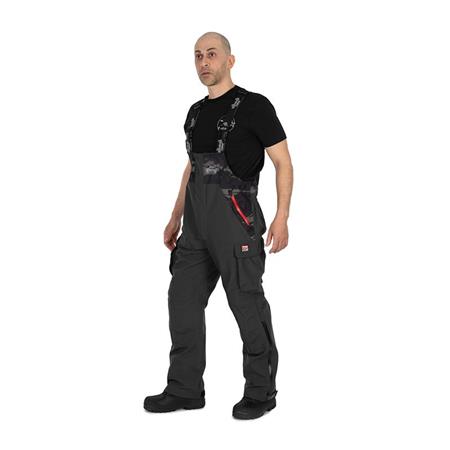 MEN'S BIB FOX RAGE TRIPLE LAYER SALOPETTES - BLACK