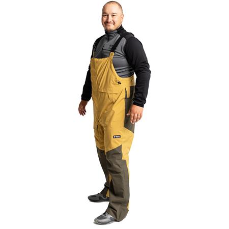 MEN'S BIB OVERALLS ADVENTER & FISHING LESJON - SAND/KHAKI