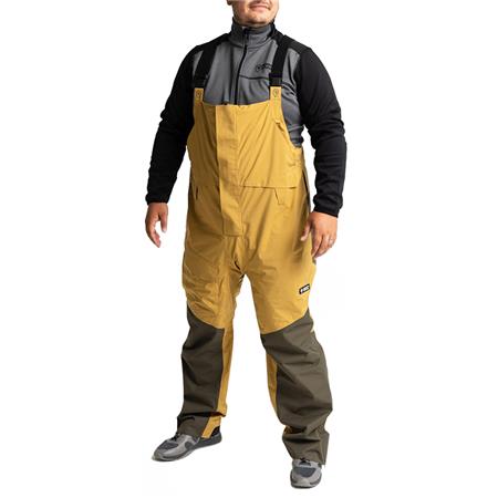 Men's Bib Overalls Adventer & Fishing Lesjon - Sand/Khaki
