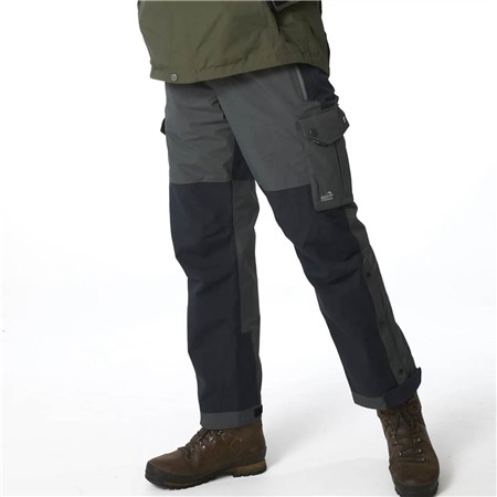 MEN'S BIB TROUSERS GEOFF ANDERSON URUS 7 - BLACK