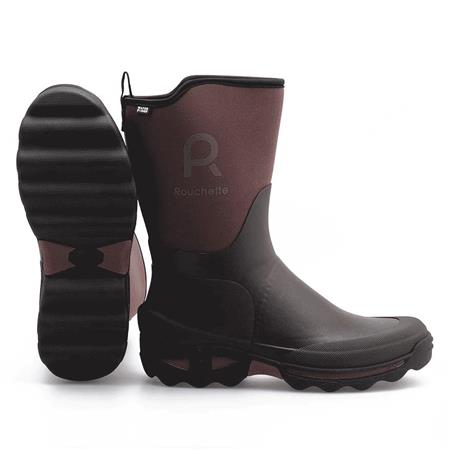 MEN'S BOOTS - BROWN ROUCHETTE CLEAN GARDEN - MARRON