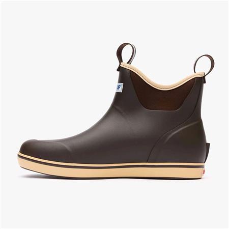 MEN'S BOOTS XTRATUF ANKLE DECK BOOT - CHOCOLATE/BEIGE