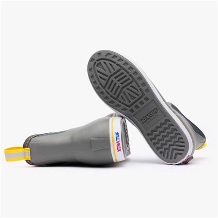 MEN'S BOOTS XTRATUF ANKLE DECK BOOT - GREY/YELLOW