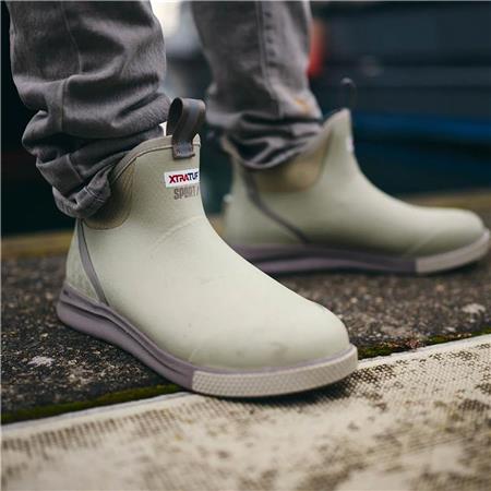 MEN'S BOOTS XTRATUF ANKLE DECK BOOT SPORT - STONE