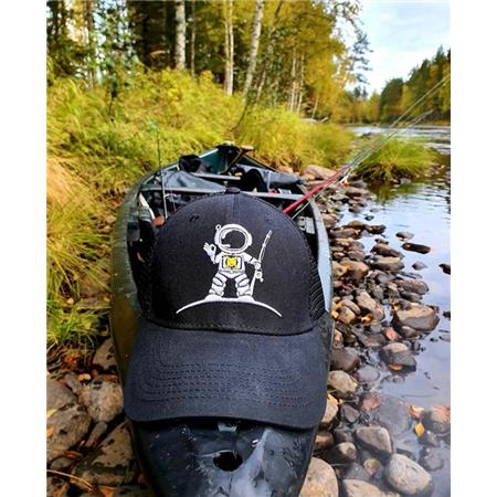 MEN'S CAP FISHXPLORER ASTRO PÊCHEUR - NOIR
