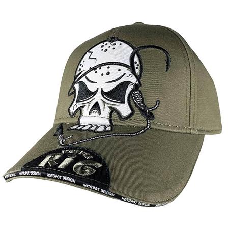 Men's Cap Hot Spot Design Cap Rig Forever - Olive