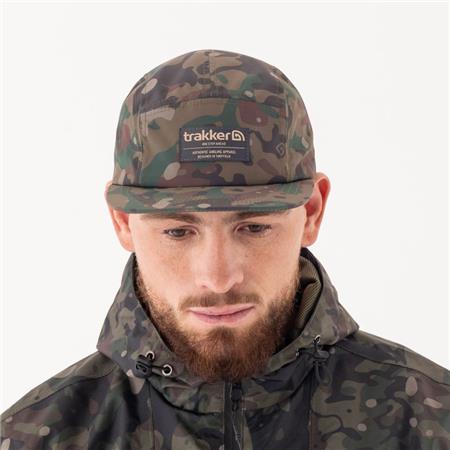 MEN'S CAP TRAKKER TECHPRO CAMO 5 PANEL CAP - CAMO
