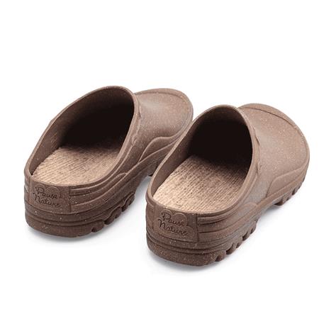 MEN'S CLOGS - BROWN ROUCHETTE PEIP'S - MARRON