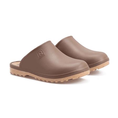 MEN'S CLOGS - BROWN ROUCHETTE SOFT - MARRON