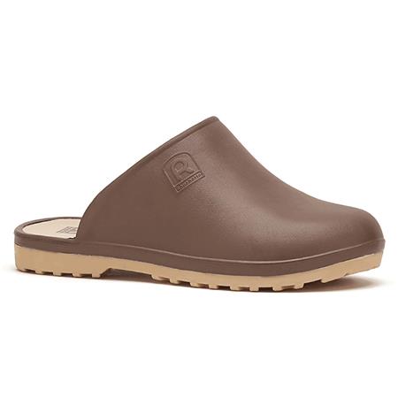 MEN'S CLOGS - BROWN ROUCHETTE SOFT - MARRON