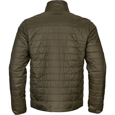 MEN'S DOWN JACKET HARKILA KALIX HSP - WILLOW GREEN/SEA BLUE