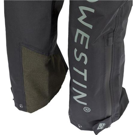 MEN'S DUNGAREES WESTIN W6 RAIN BIBS - GRIS