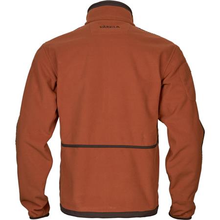 MEN'S FLEECE HARKILA KAMKO FLEECE - DARK OLIVE/ARABIAN SPICE