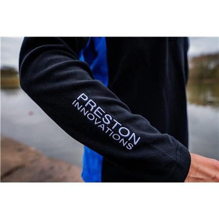 MEN'S FLEECE PRESTON INNOVATIONS MICRO FLEECE - NOIR