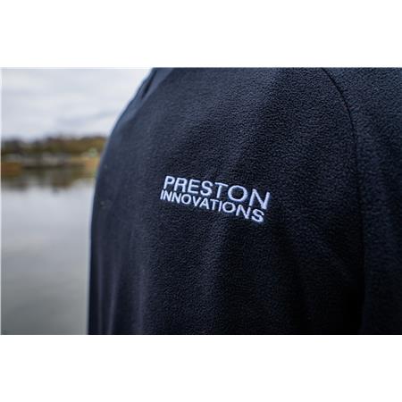 MEN'S FLEECE PRESTON INNOVATIONS MICRO FLEECE - NOIR
