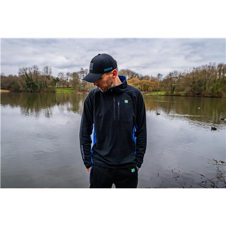 MEN'S FLEECE PRESTON INNOVATIONS MICRO FLEECE - NOIR