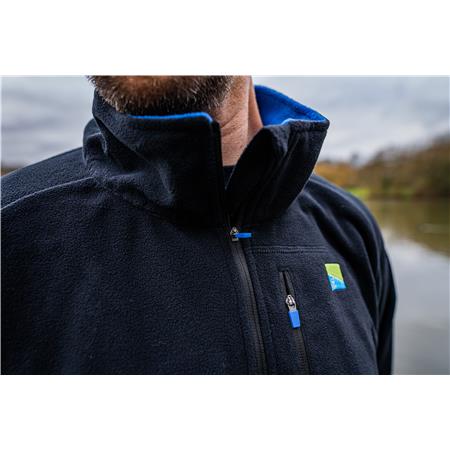 MEN'S FLEECE PRESTON INNOVATIONS MICRO FLEECE - NOIR